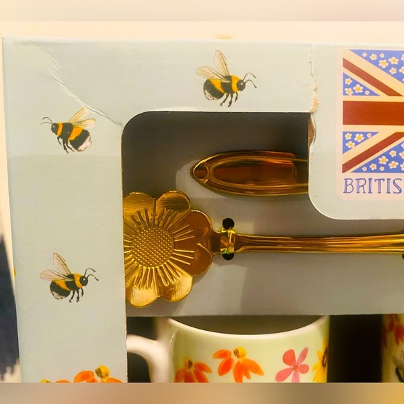 Bluebird and Willow Espresso cups and coffee spoons - Picture 5 of 5